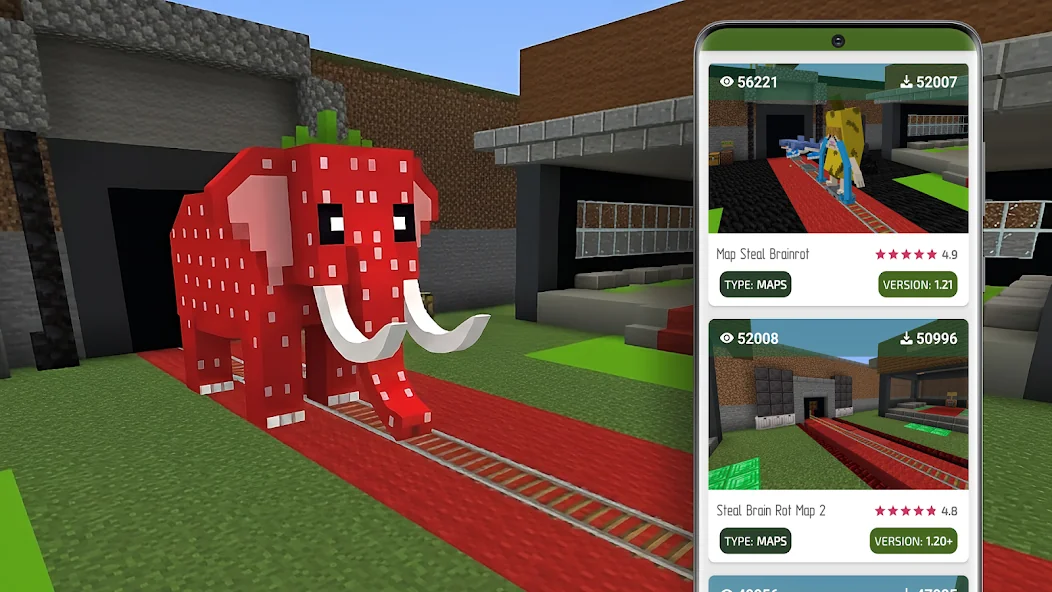 Mod Steal MCPE Brainrot — Google Play artwork
